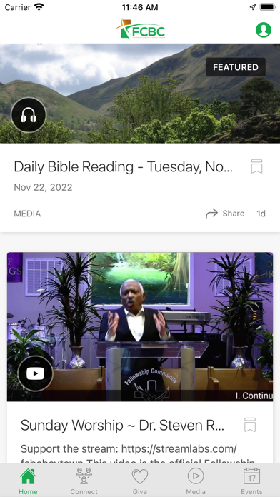 FCBC Baytown Screenshot
