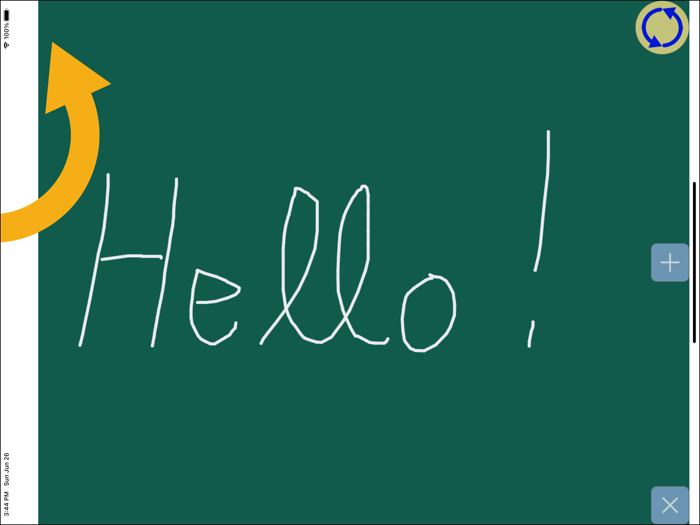 TurnOverPad  writing chat