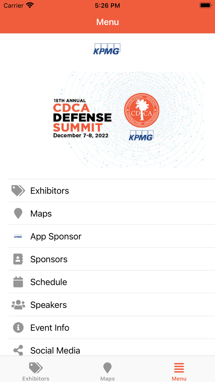 15th CDCA Defense Summit
