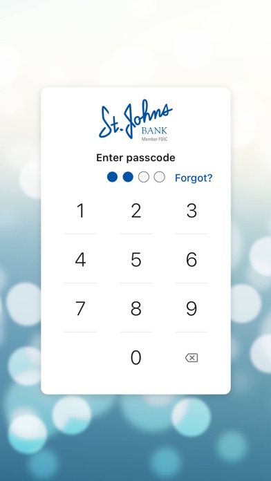 St. Johns Bank Screenshot