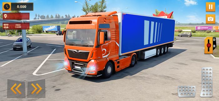 US Truck Driving Simulator 3D