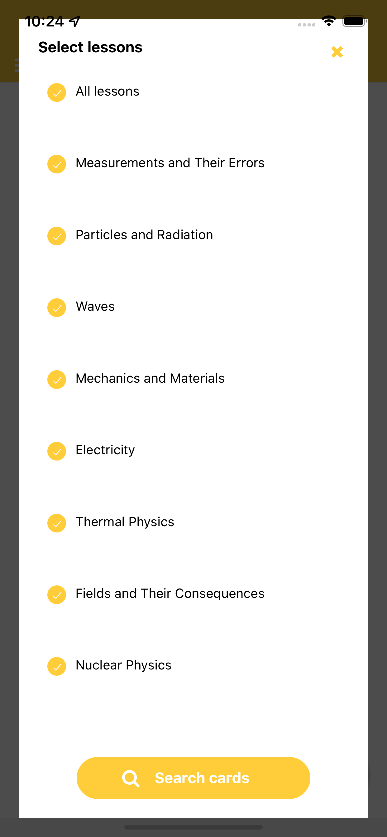 A-Level Physics Flashcards Pro
