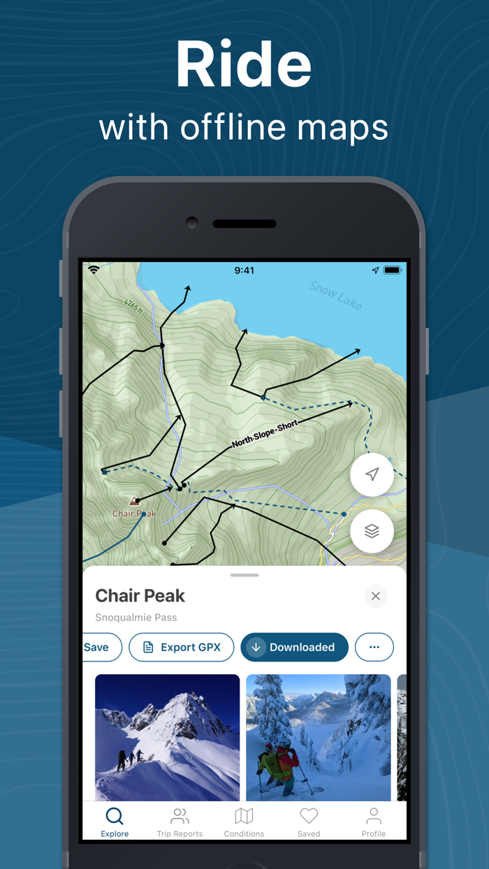 Backtrack Backcountry Ski App