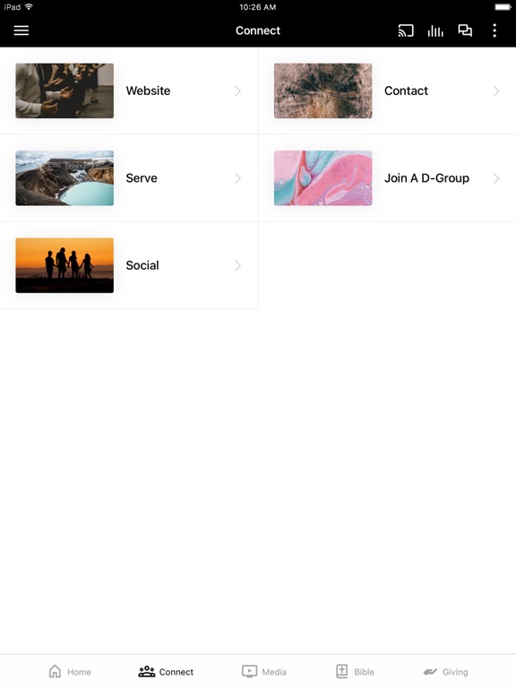 Shirley Hills Baptist Church iPad screenshot 2 - Education app