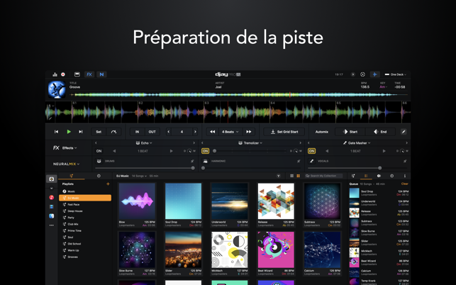 ‎djay - DJ App & AI Mixer Capture d'écran