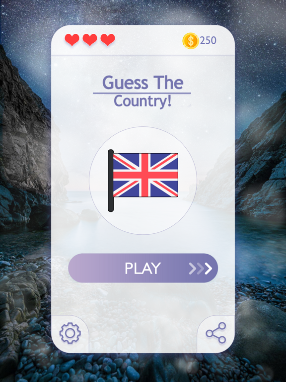 Guess the Country: World Quiz iPad screenshot 1 - Games app