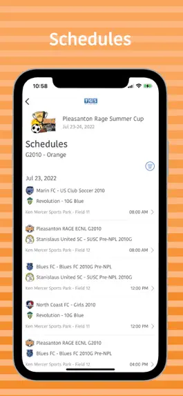 Game screenshot Pleasanton Rage Tournaments hack