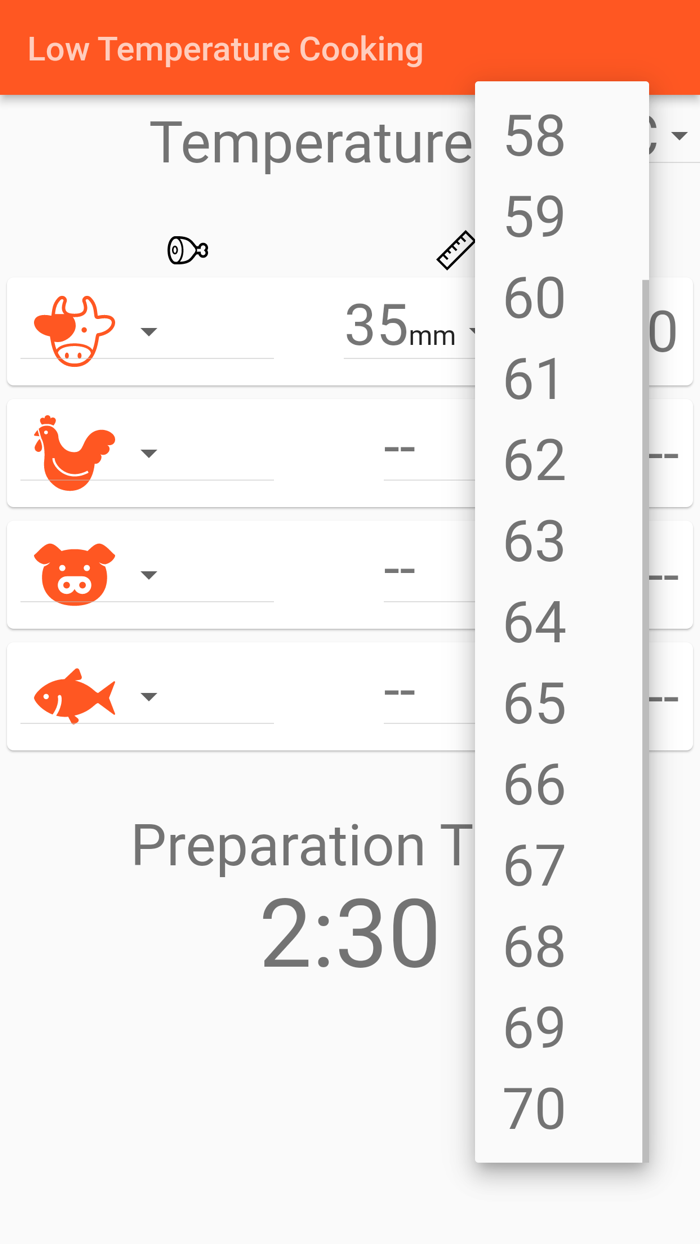 SouVD for Low Temperature Cook
