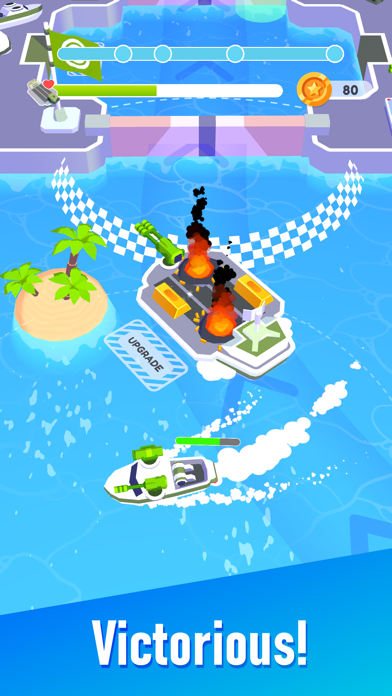 Boat Commander: War of Sea Screenshot