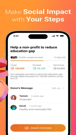 Game screenshot SocialWalk - Walk and Donate hack