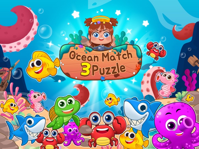 Ocean Match-3 Puzzle