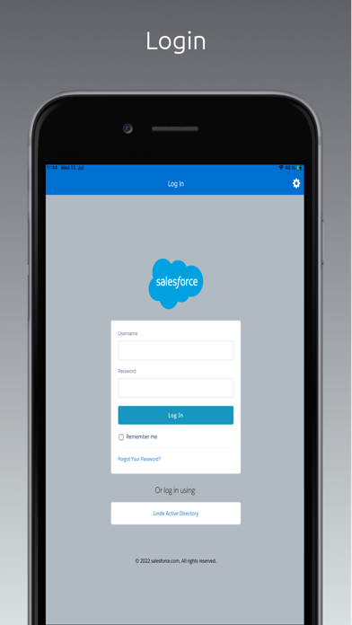 Linde Deliver Apps Screenshot