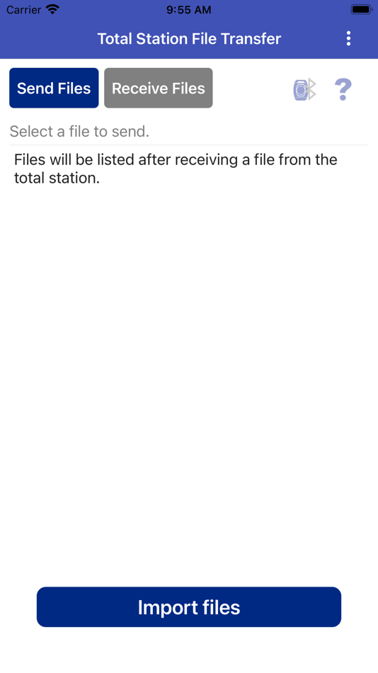 #2. Total Station File Transfer (iOS) By: NIKON-TRIMBLE CO.,LTD.