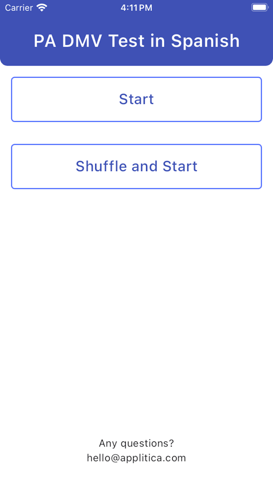 #1. PA DMV Practice Test (español) (iOS) By: Pavel Gorokhov