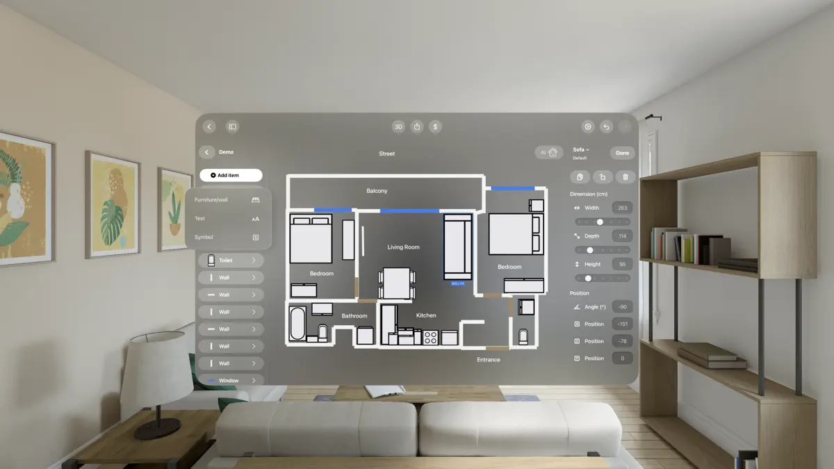 Floor Plan & AI Home - CamPlan screenshot 3