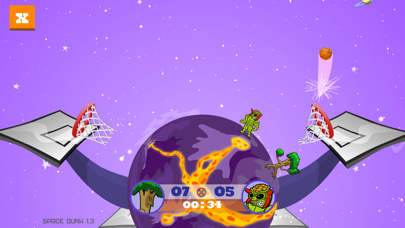 Space Dunk Basketball Screenshot