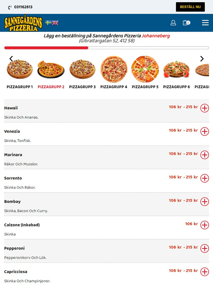 Sannegården Pizzeria