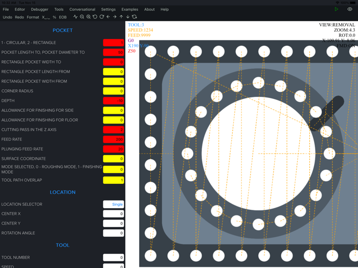Macro Simulator CNC Conv
