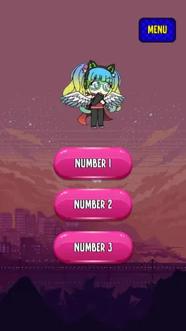 Game screenshot Glitch Gacha Neon Race Fans mod apk