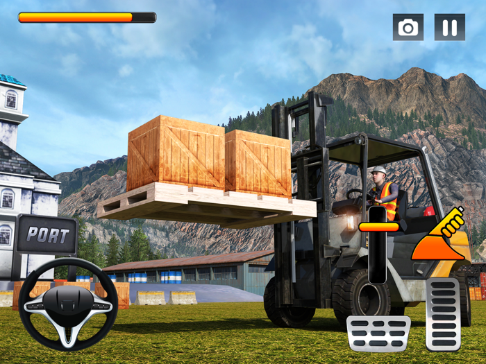 Forklift Excavator Games 2022
