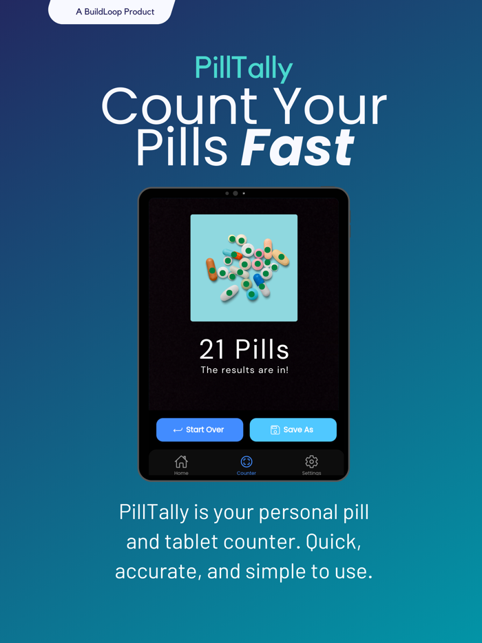 PillTally pill tablet counter