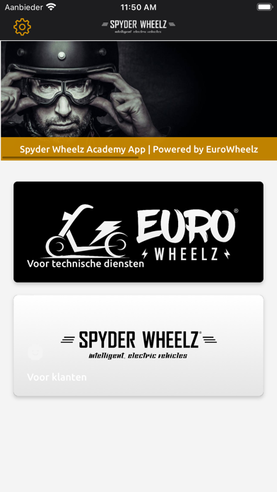 SpyderWheelz Academy App Screenshot