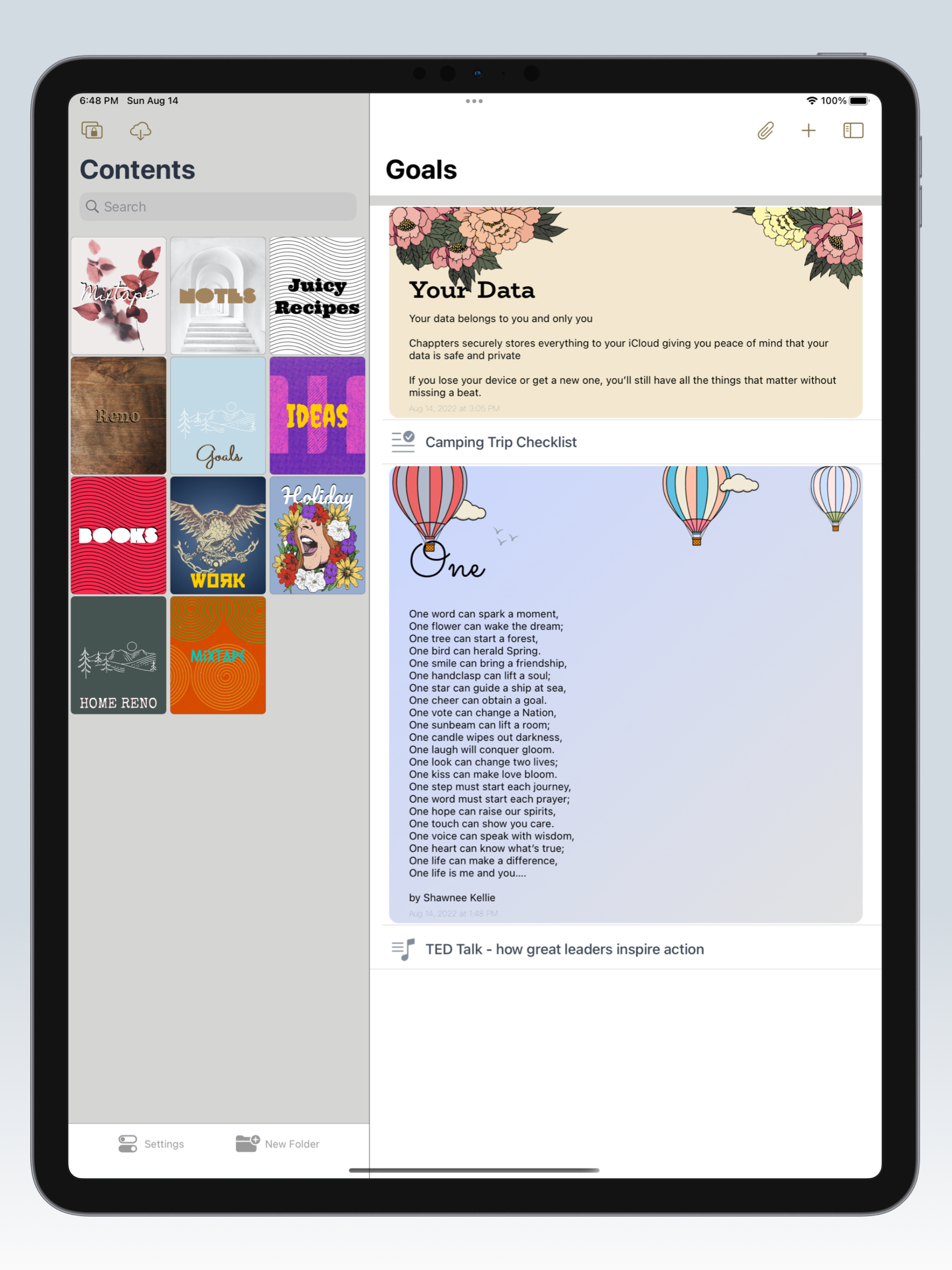 Chappters - Notes screenshot 13