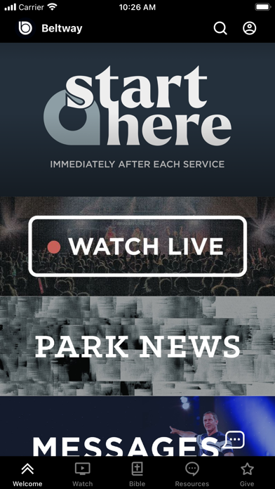 Beltway Park Church Screenshot