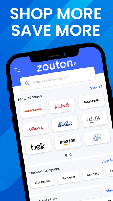 Zouton: Coupons & Promo Codes Screenshot