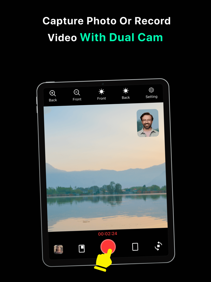 Front and Back Camera Recording