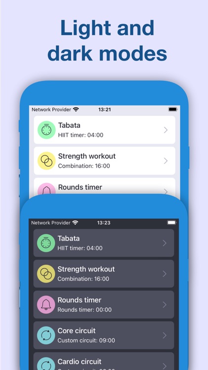 Hi Timer: interval timer, HIIT