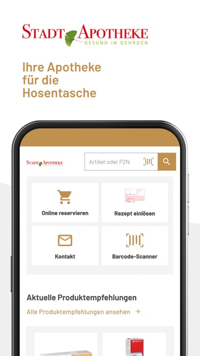 Stadt-Apotheke Gehrden Screenshot