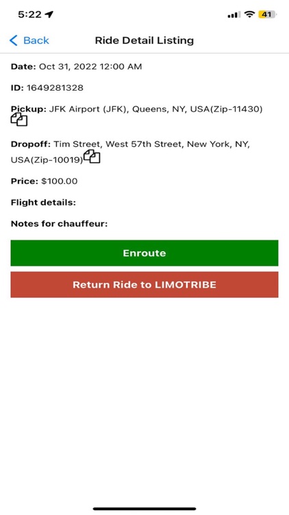 Limotribe Chauffeur screenshot-4