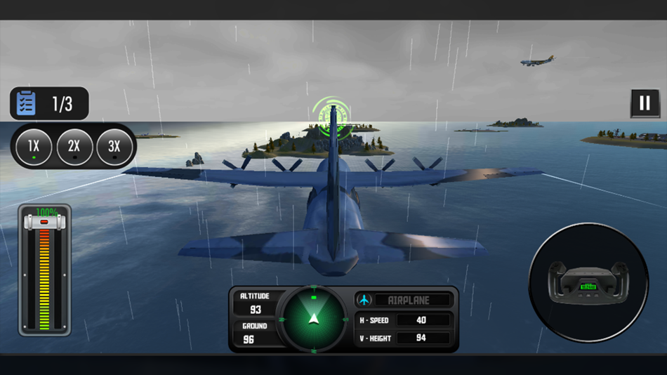#3. Airplane Simulator-Pilot Game (iOS) 来自: Shaikh M Shaheel Shahzad