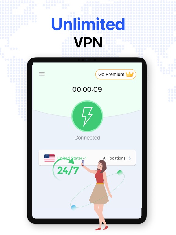 Screenshot #6 pour Speedy VPN--Best WiFi Security