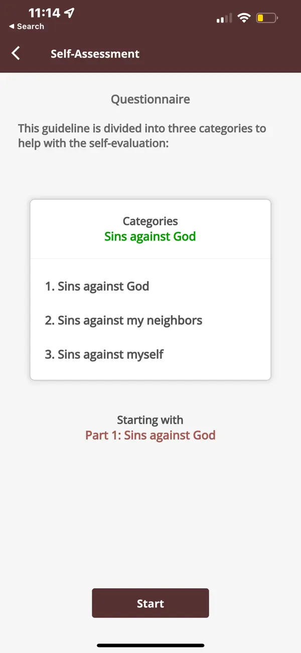 #4. Confession Planner (iOS) di: Holy Nativity Coptic Orthodox Church