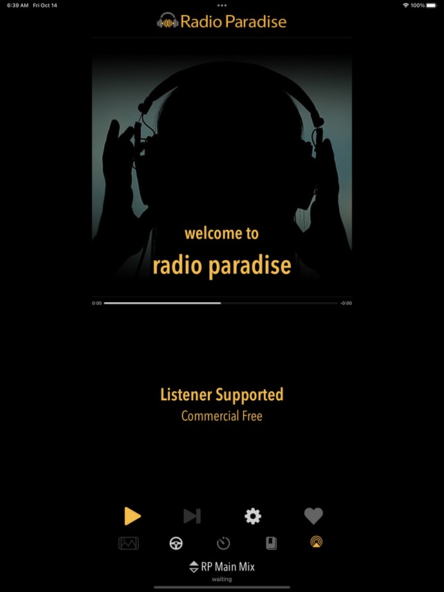 Radio Paradise dans l'App Store