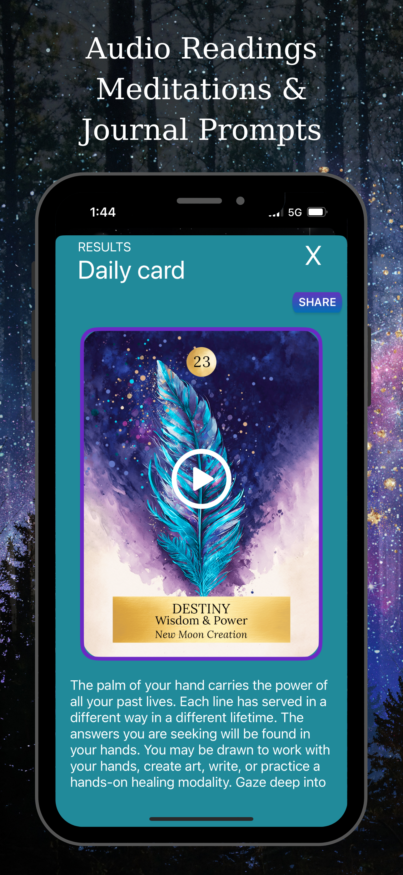 Moonlogic Moon Calendar & Deck screenshot 4