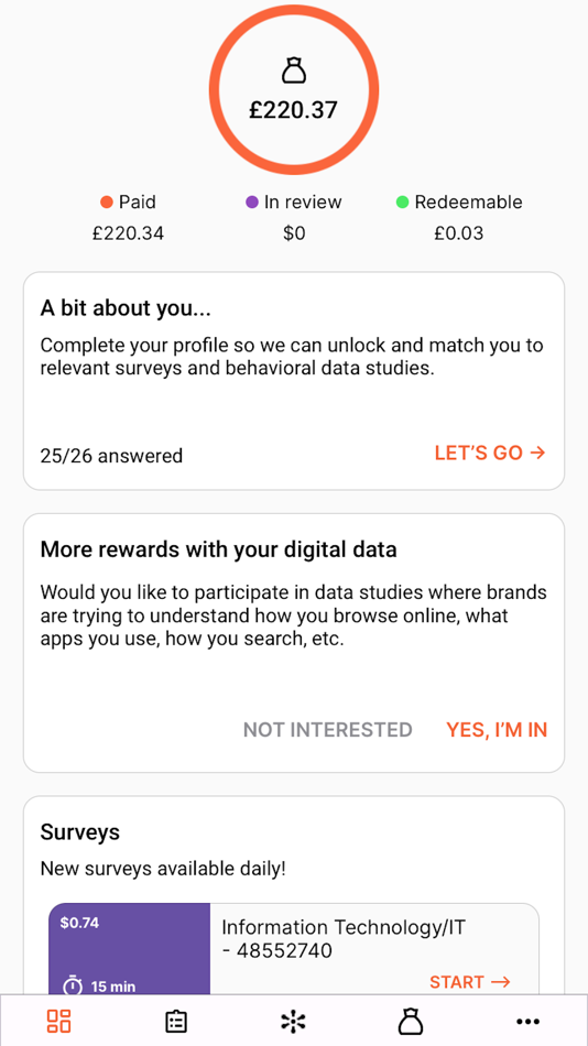#4. Powr of You: make money online (iOS) Av: Powr of You