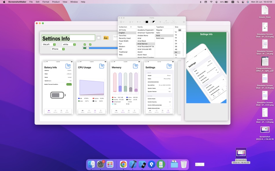 #3. iScreenshot Maker and Design (macOS) Με: Alex Appadurai