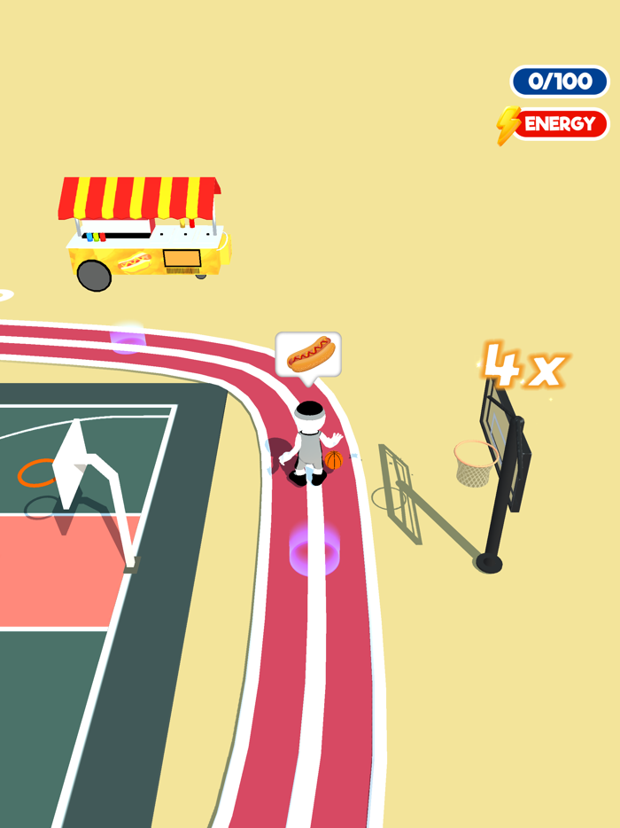 Basketball Carreer Run