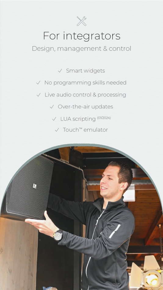 #3. AUDAC Touch 2 (iOS) By: Audac