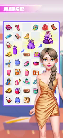 Game screenshot Makeover Merge - Fashion Merge hack