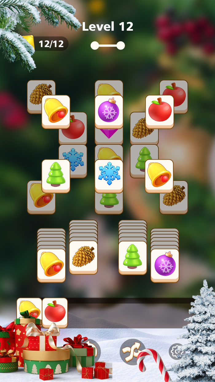 Bricks Match - Christmas game