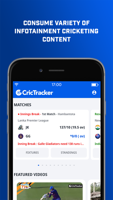 CricTracker Screenshot