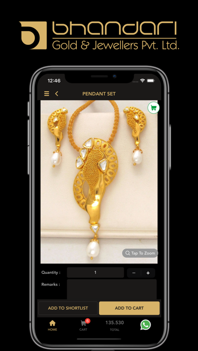 Bhandari Gold & Jewellers Screenshot
