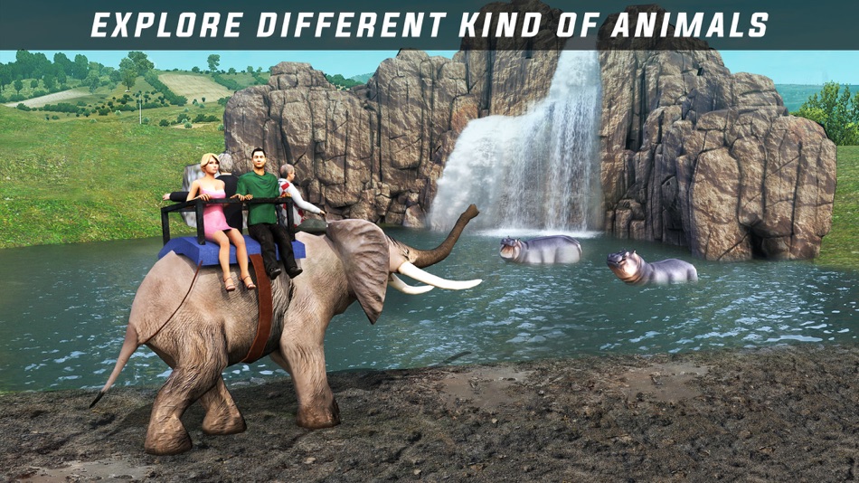#3. Elephant Wild Forest Safari 3D (iOS) 由: Uma Maheswarao Bollimuntha