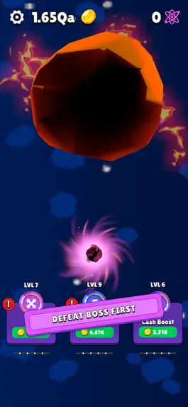 Game screenshot Idle Black Hole apk