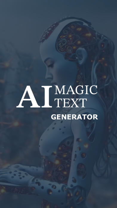 Screenshot 1 of AI Magic Text App