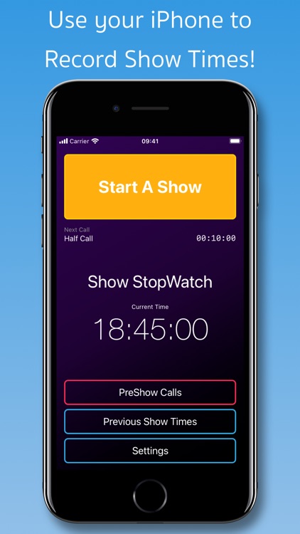 Show StopWatch